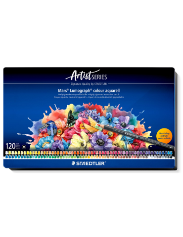 Mars Lumograph colour aquarell - set 120 couleurs