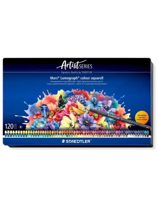 Mars Lumograph colour aquarell - set 120 kleuren