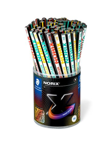 Norix grafietpotlood - display 72 st