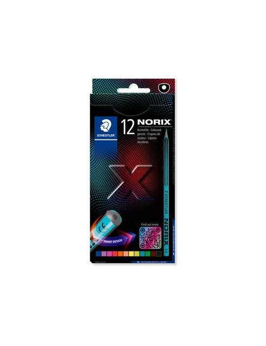 Norix crayon de couleur - set 12 pc