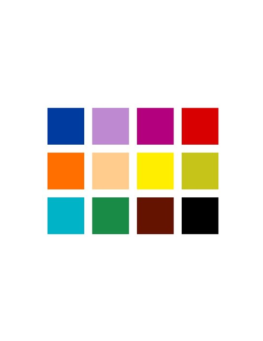 Norix crayon de couleur - set 12 pc