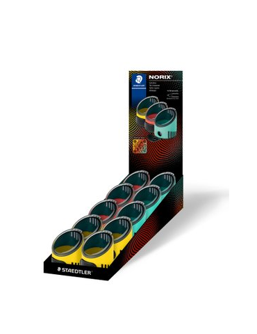 Norix taille-crayon boîtier plastique