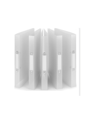 Classeur Transparent 5p  258x315 2anneaux 36mm