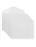 Enveloppe A4 Velcro transparent 10p