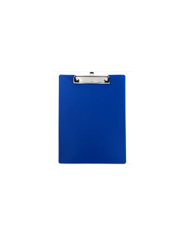 Plaque à pince A4 simple Bleu
