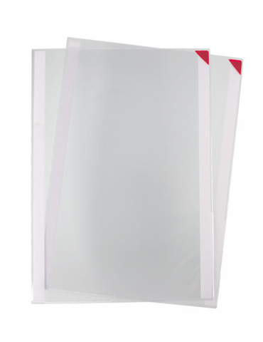 Djois Pack 2 Pochettes plastique A3 Adhésive Autocollante Kang easy cl