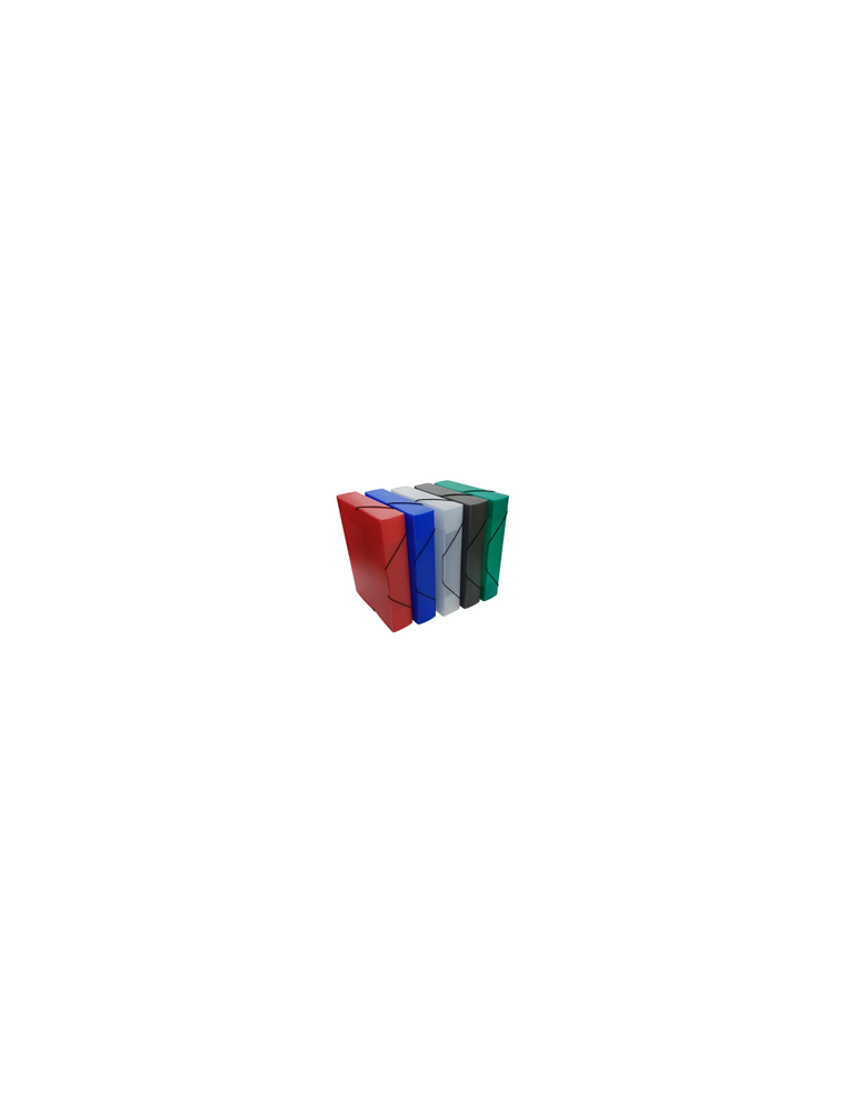 Elastobox A4 - Dos 60mm - PP8 Tr. Assorti