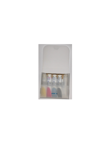 Box voor tubes plakkaatverf 75x115x25mm Tr. Wit