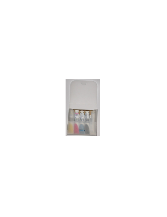 Box voor tubes plakkaatverf 115x110x30mm  Tr. Wit