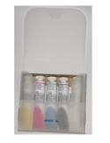 Box voor tubes plakkaatverf 115x110x30mm  Tr. Wit