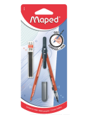 Compas pen, mine automatique, en blister