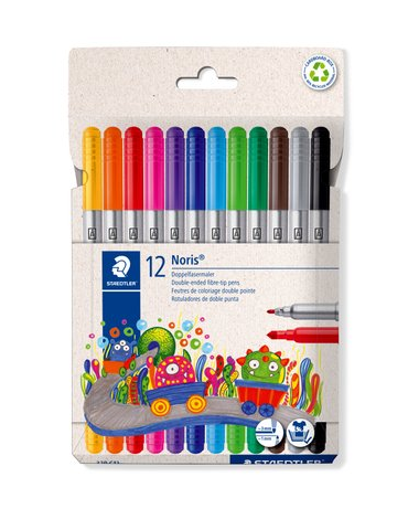 Noris stift dubbele punt - kartonnen etui 12 st