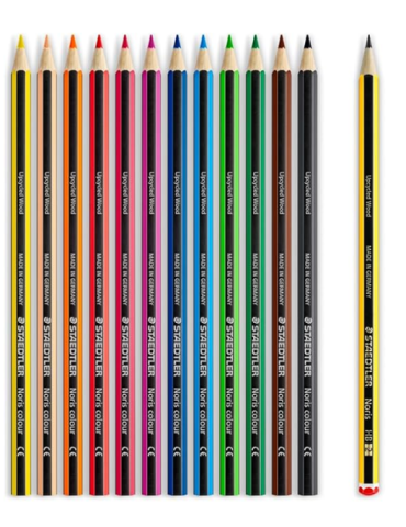 set promo crayon de couleur Noris colour 2