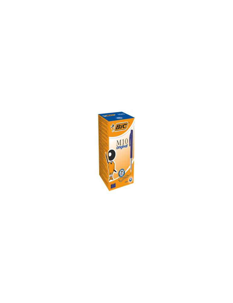 Box 50 BIC® M10® Medium : bleu/blauw