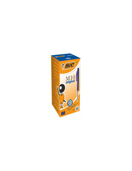 Box 50 BIC® M10® Medium : bleu/blauw