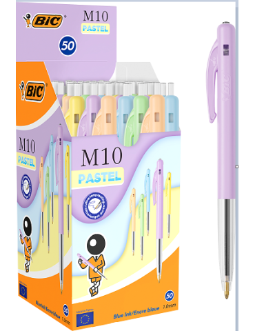 BIC M10 MOYEN COLORS pastel /50