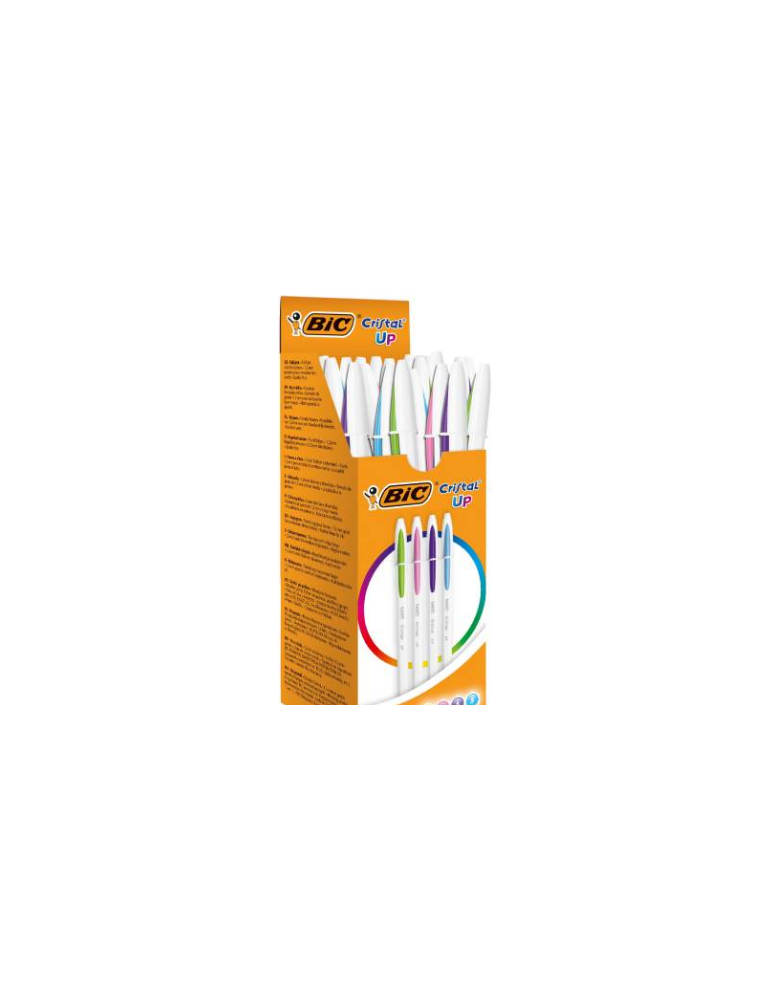 Box 20 BIC® Cristal® Up : Fun Assortie