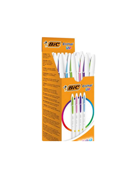 Box 20 BIC® Cristal® Up : Fun Assortie