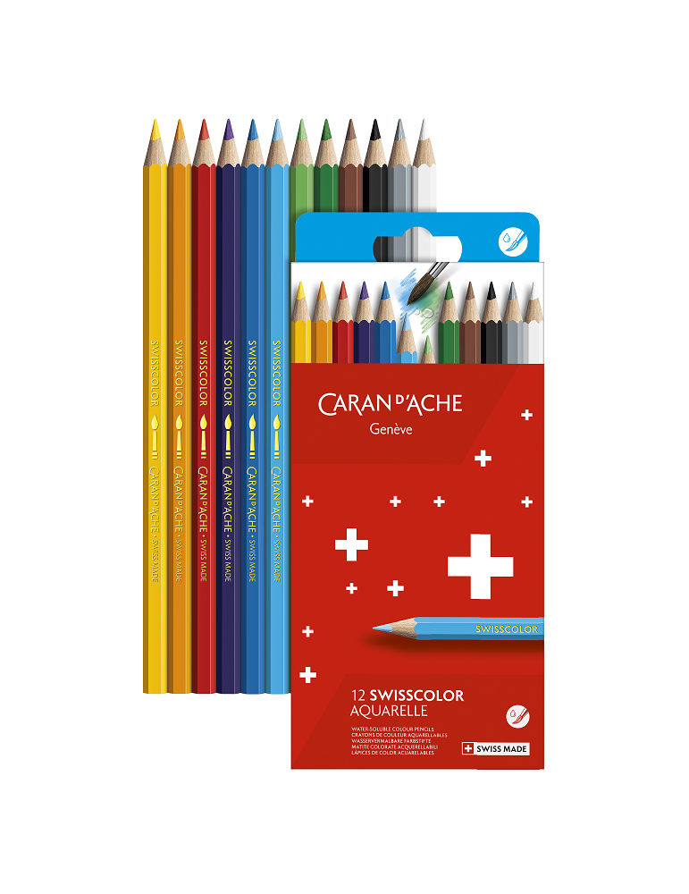 SWISSCOLOR KARTON DS 12 KLEUREN