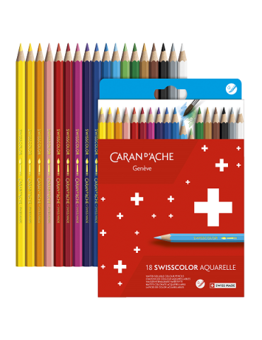 SWISSCOLOR BTE CARTON 18 COUL