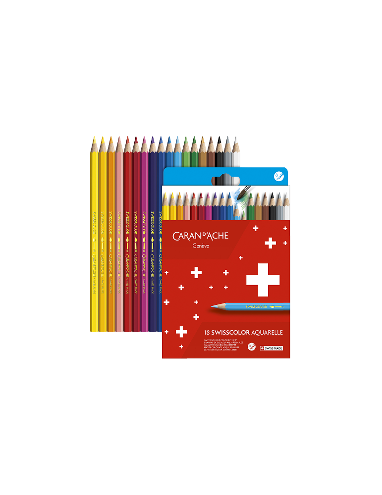 SWISSCOLOR BTE CARTON 18 COUL