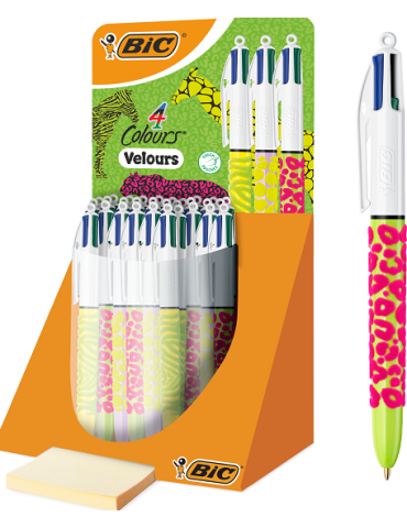 TUBO 30: BIC® 4 COLOURS® VELOURS