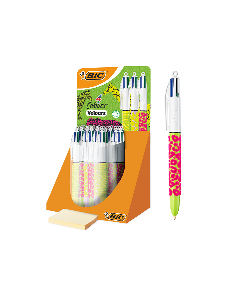 TUBO 30: BIC® 4 COLOURS® VELOURS
