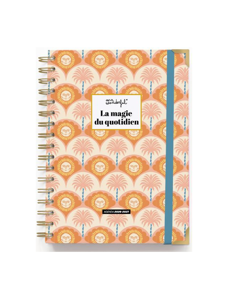 Agenda Mr. Wonderful 2026-27 Journalier - La magie du quotidien