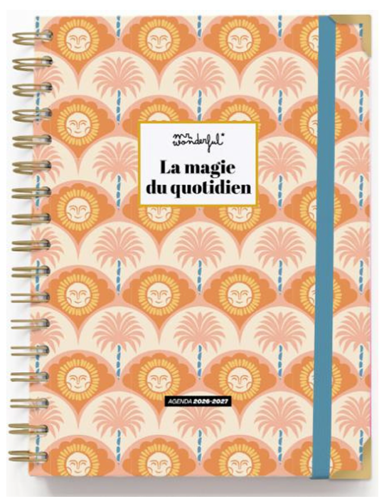 Agenda Mr. Wonderful 2026-27 Journalier - La magie du quotidien