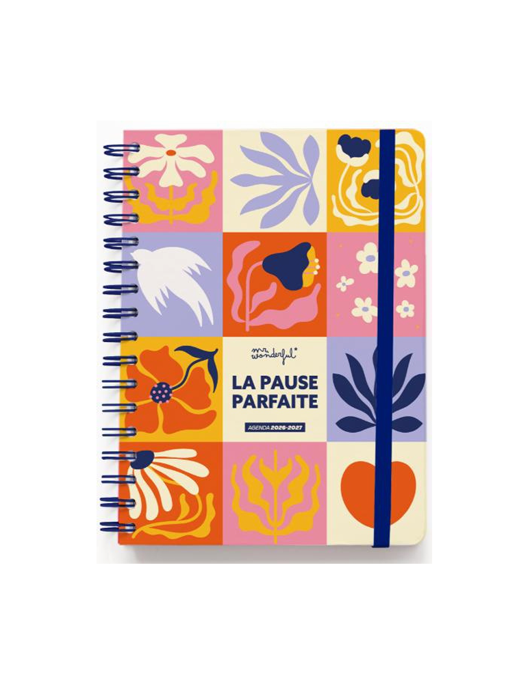 Agenda Mr. Wonderful petit format 2026-27 Journalier La pause parfaite