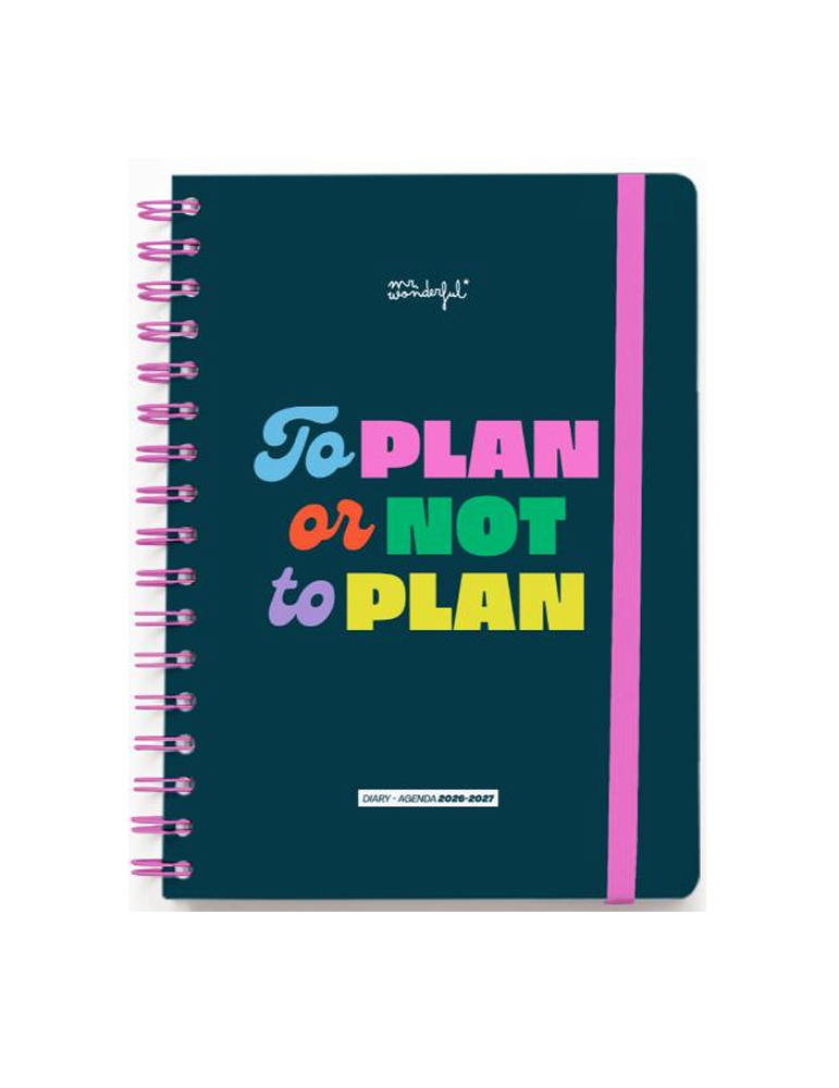 Agenda Basic 2026-27 Hebdomadaire To plan or not to plan