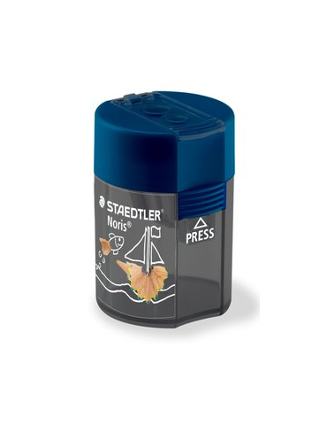 Taille crayon double avec réservoir