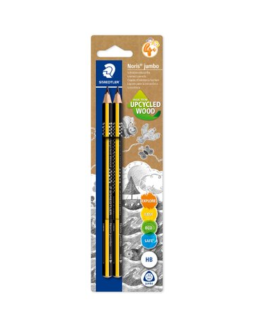 Noris Club jumbo potlood - blister 2 st