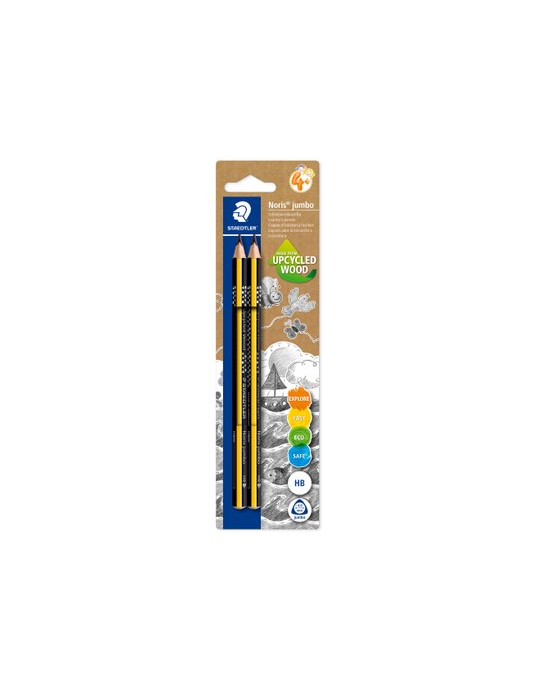Noris Club jumbo potlood - blister 2 st