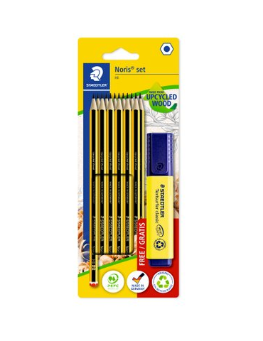 Noris potlood - blister 12 st + 364-1 gratis