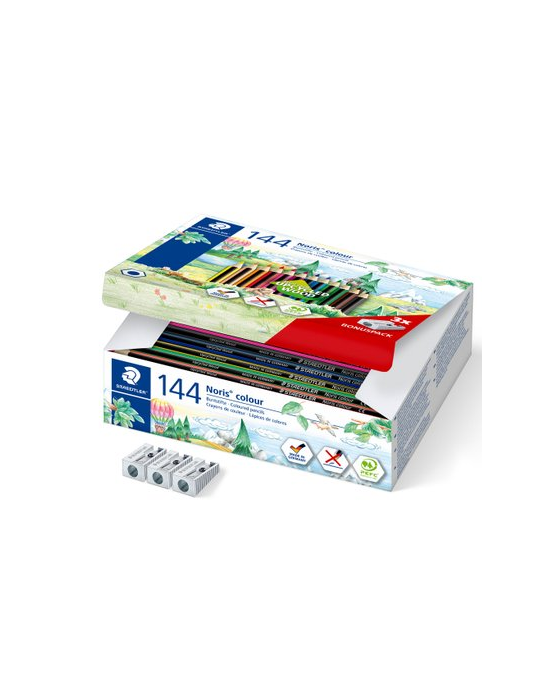 Noris colour crayon de couleur - class pack 144 pc