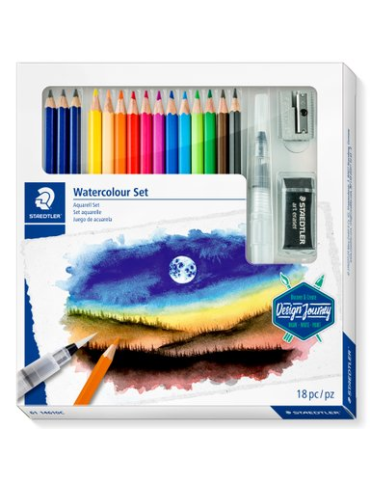 Mixed watercolour set (e.a. 100A/146 10C) DJ