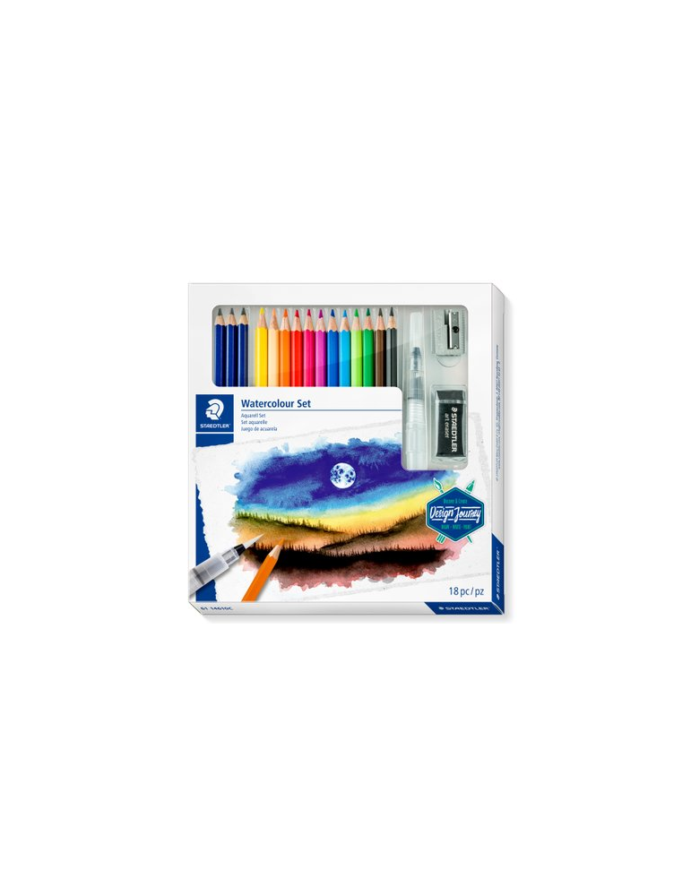 Mixed watercolour set (e.a. 100A/146 10C) DJ