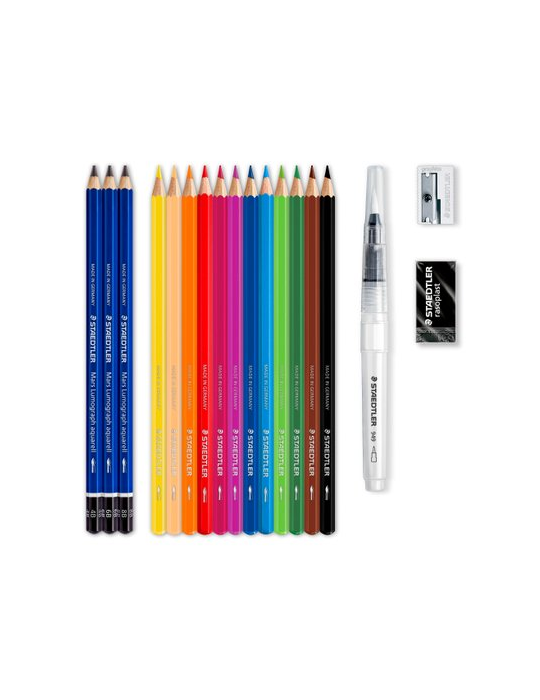 Mixed watercolour set (e.a. 100A/146 10C) DJ