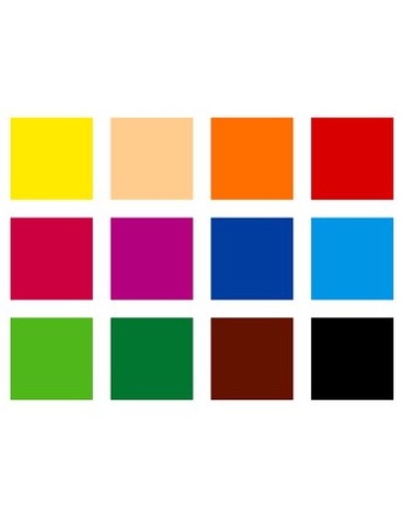 super soft crayon de couleur - étui métal 12 pc DJ 2