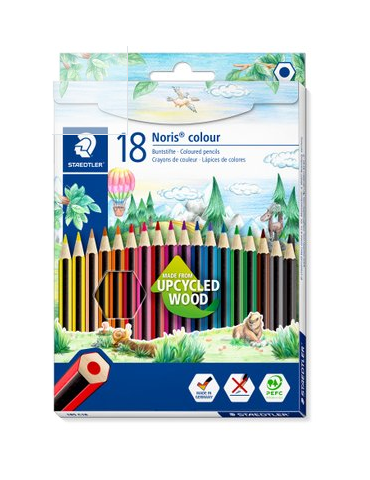 Noris colour crayon de couleur - set 18 pc