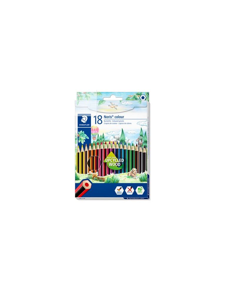 Noris colour kleurpotlood - set 18 st