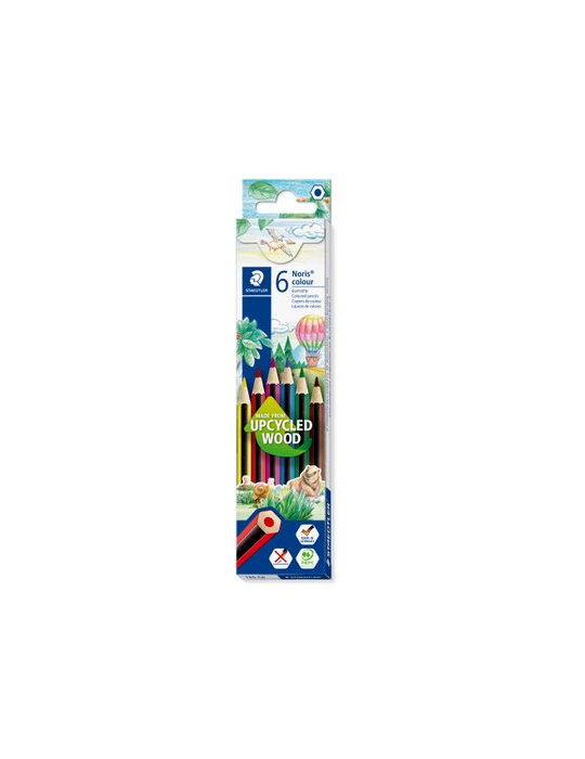 Noris colour crayon de couleur - set 6 pc