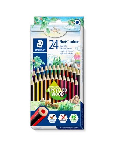 Noris colour crayon de couleur - set 24 pc