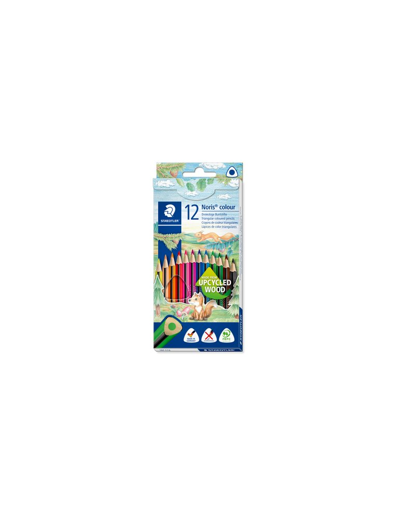 Noris colour driekantig kleurpotlood - set 12 st