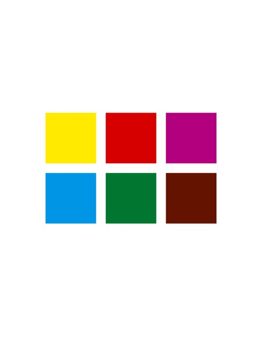 Noris colour driekantig kleurpotlood - set 6 st