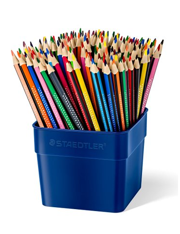 Noris colour crayon couleur triang. - display 144 pc