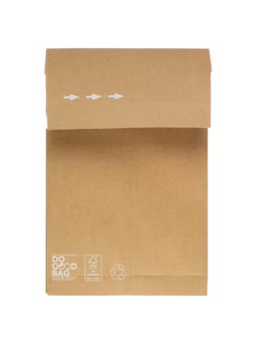 sac pour échantillons Raadhuis 200x300x50mm kraftliner recycling 10 pc