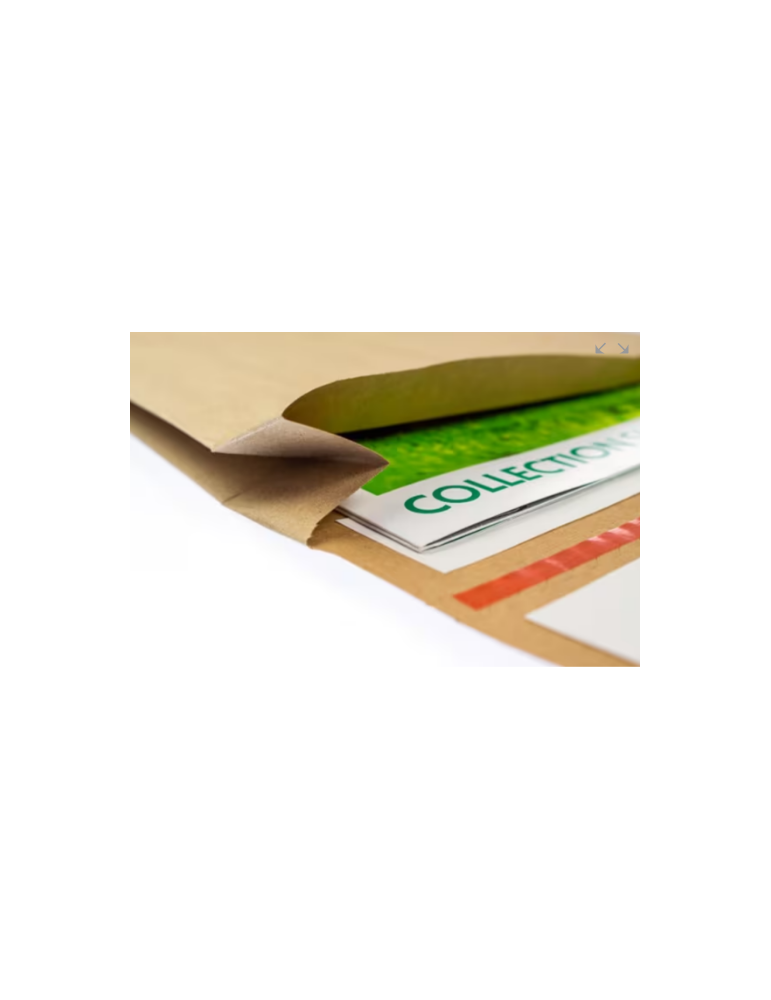 sac pour échantillons Raadhuis 200x300x50mm kraftliner recycling 10 pc