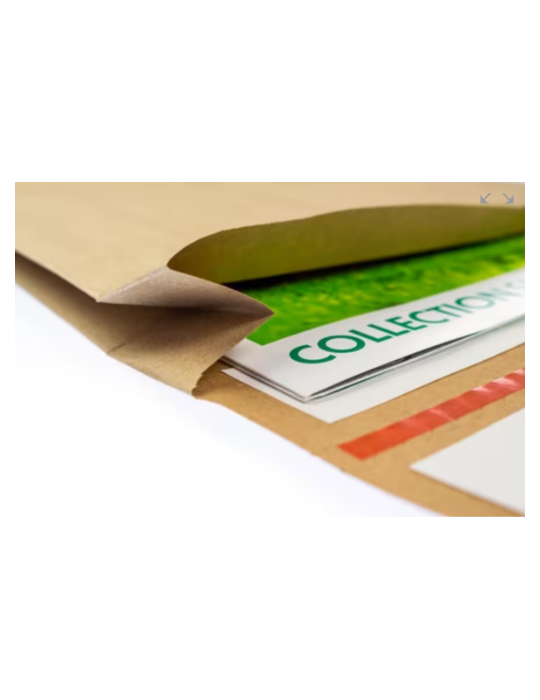 sac pour échantillons Raadhuis 200x300x50mm kraftliner recycling 10 pc